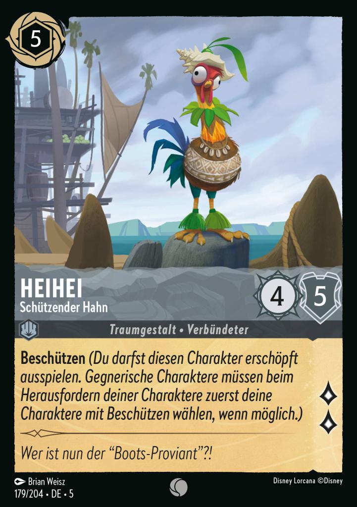 Heihei - Schützender Hahn