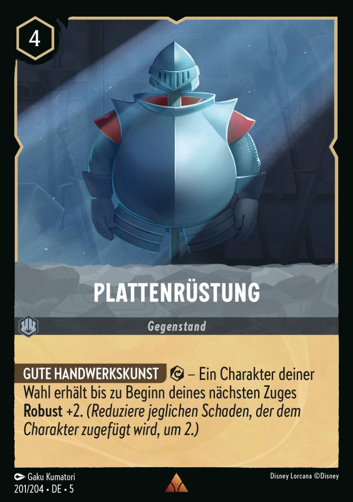 Plattenrüstung