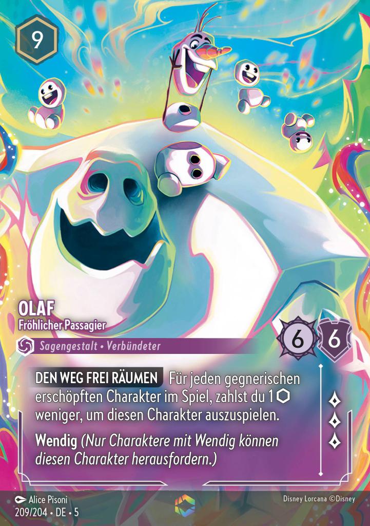 Olaf - Fröhlicher Passagier