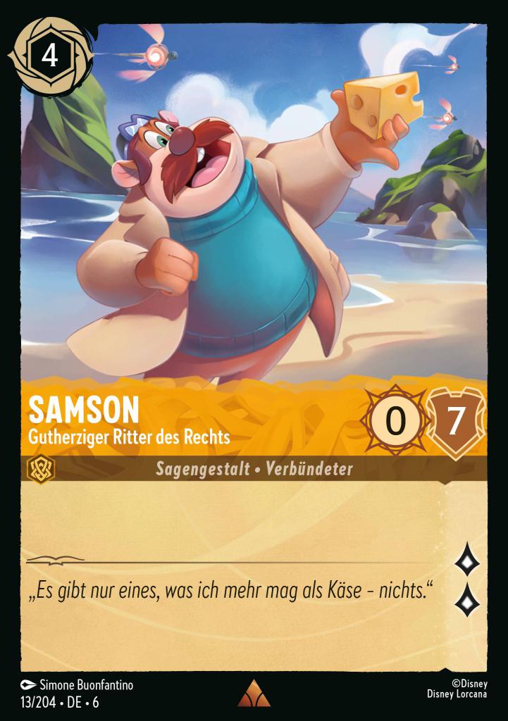 Samson - Gutherziger Ritter des Rechts