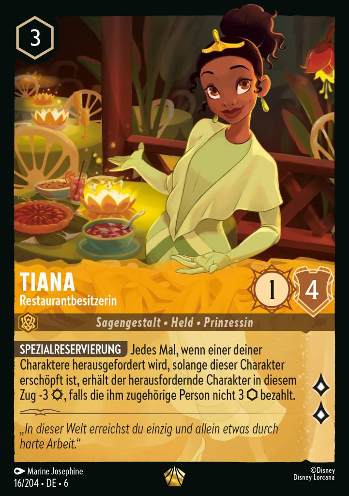 Tiana - Restaurantbesitzerin