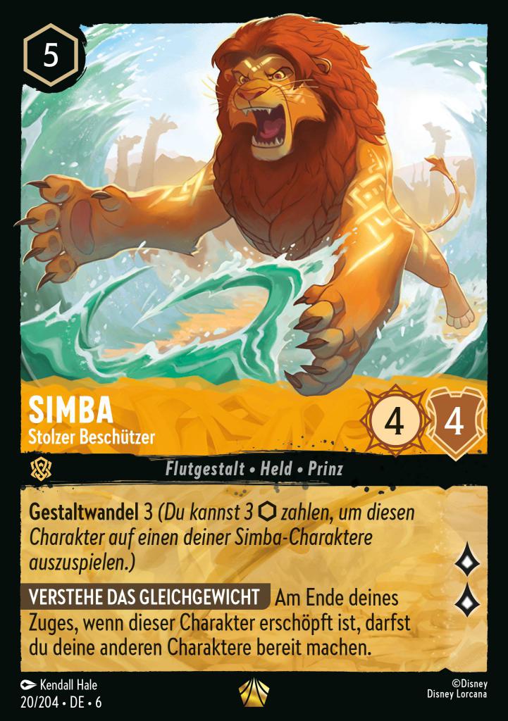 Simba - Stolzer Beschützer
