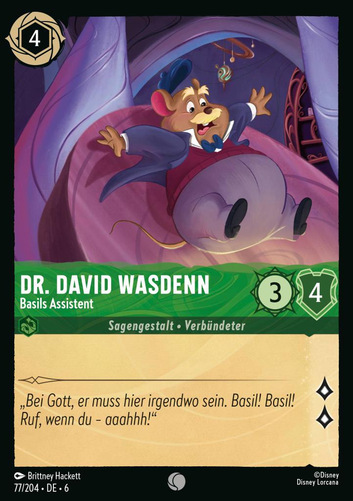 Dr. David Wasdenn - Basils Assistent