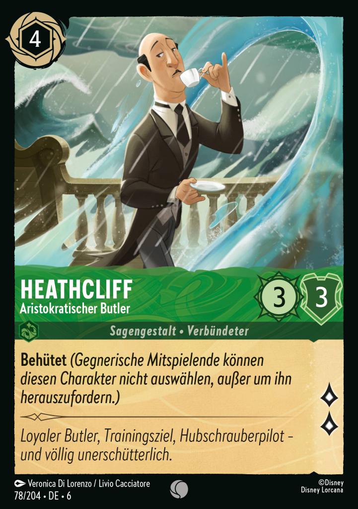 Heathcliff - Aristokratischer Butler