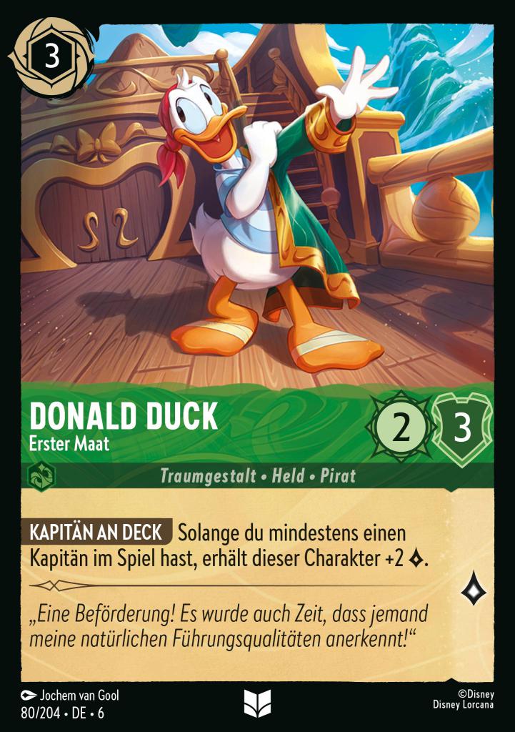 Donald Duck - Erster Maat