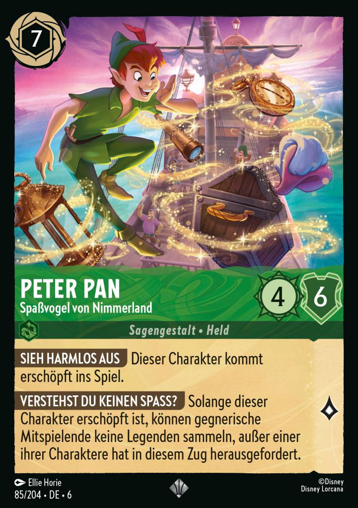 Peter Pan - Spaßvogel von Nimmerland