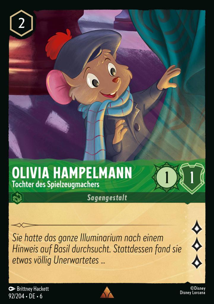 Olivia Hampelmann - Tochter des Spielzeugmachers
