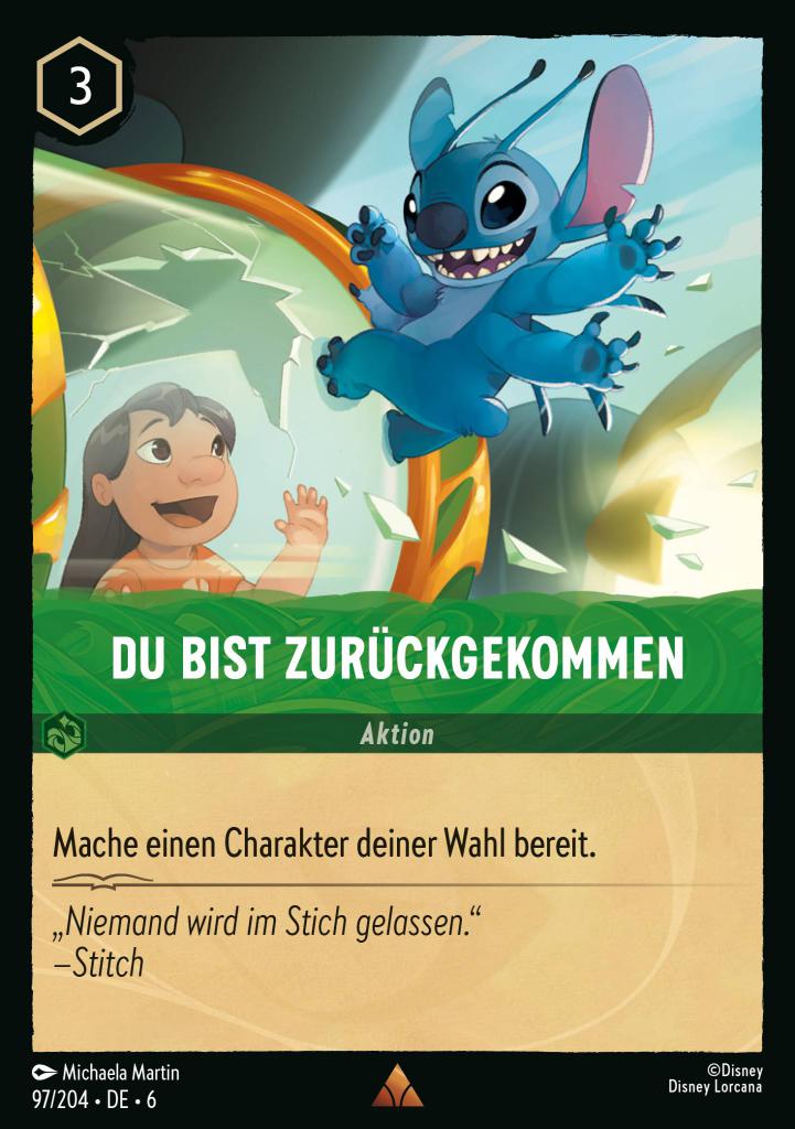 Du bist zurückgekommen