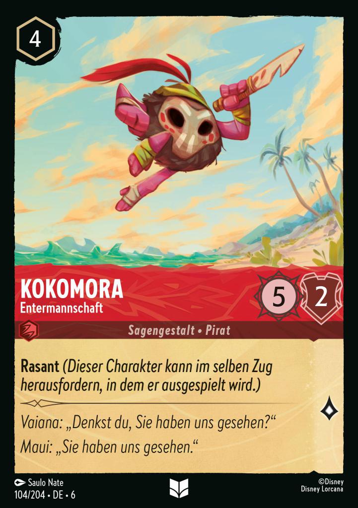 Kokomora - Entermannschaft