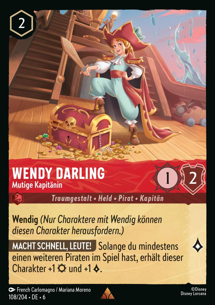 Wendy Darling - Mutige Kapitänin