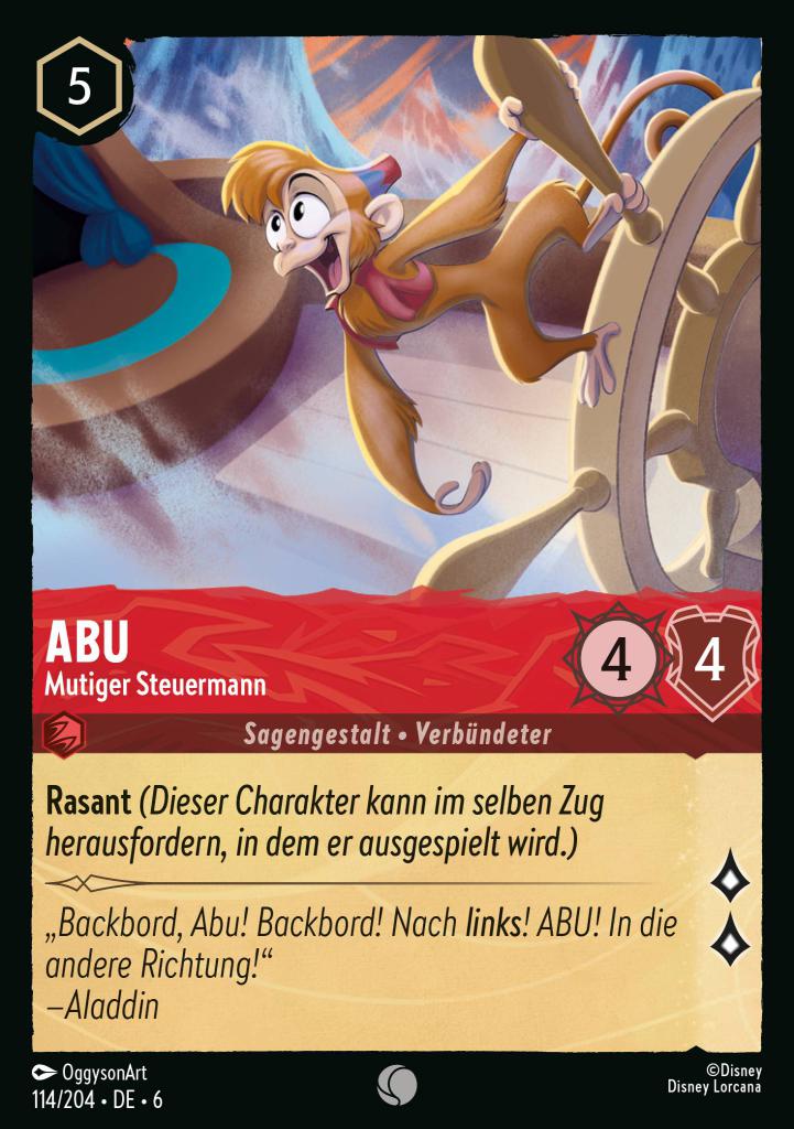 Abu - Mutiger Steuermann