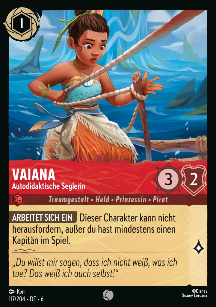 Vaiana - Autodidaktische Seglerin