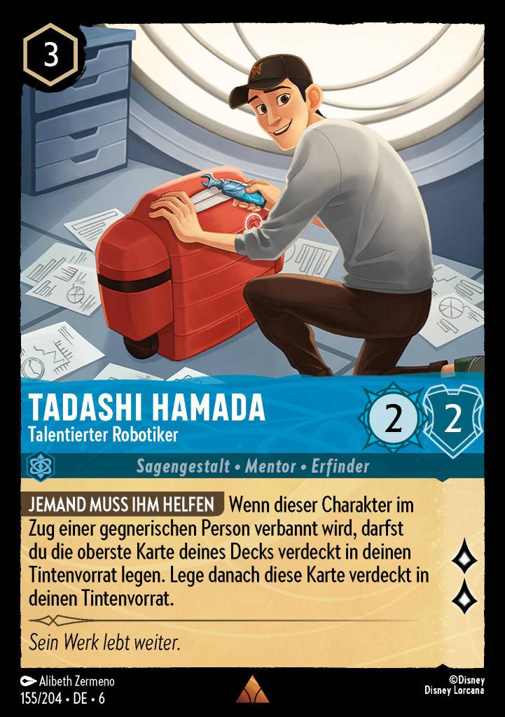 Tadashi Hamada - Talentierter Robotiker