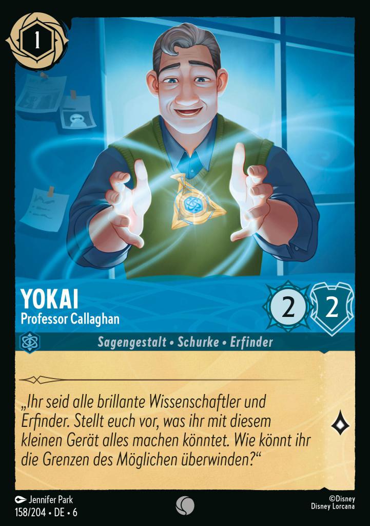 Yokai - Professor Callaghan