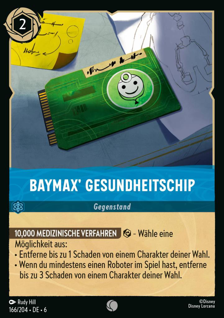 Baymax' Gesundheitschip