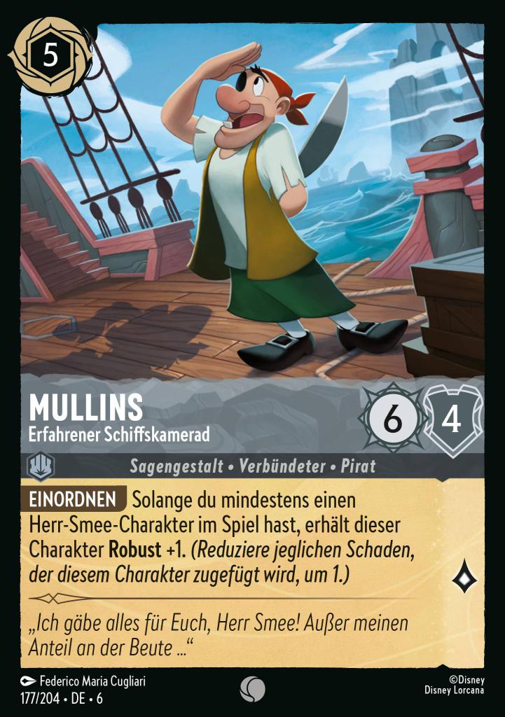 Mullins - Erfahrener Schiffskamerad