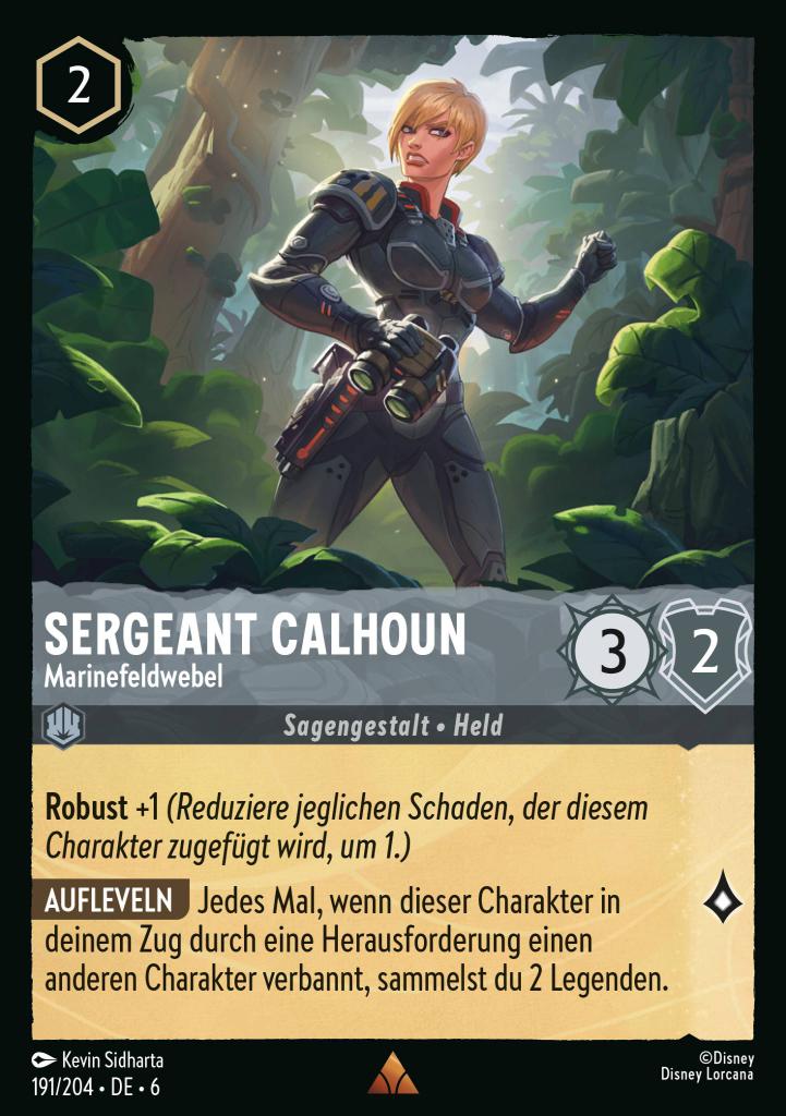 Sergeant Calhoun - Marinefeldwebel