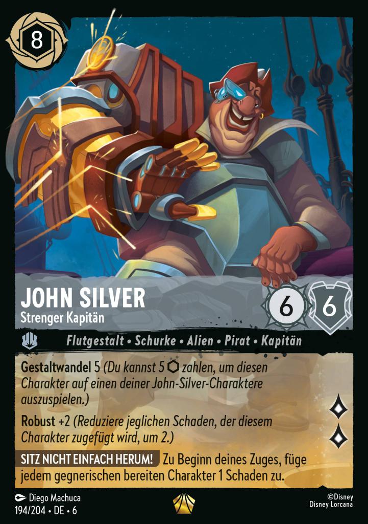 John Silver - Strenger Kapitän
