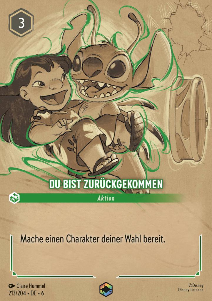 Du bist zurückgekommen
