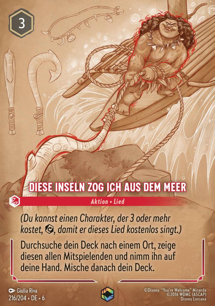 Diese Inseln zog ich aus dem Meer
