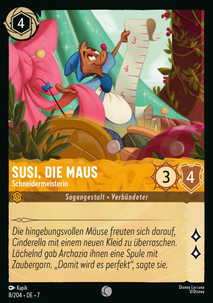 Susi, die Maus - Schneidermeisterin