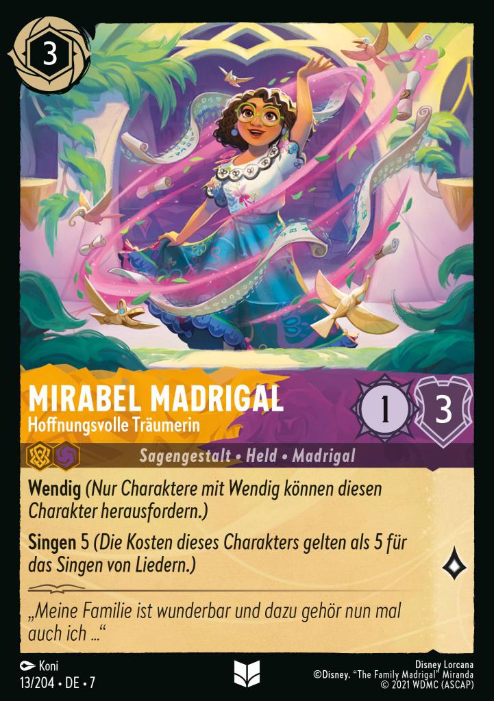 Mirabel Madrigal - Hoffnungsvolle Träumerin