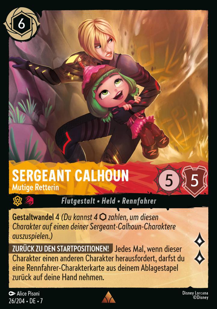 Sergeant Calhoun - Mutige Retterin
