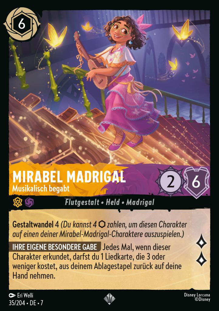 Mirabel Madrigal - Musikalisch begabt