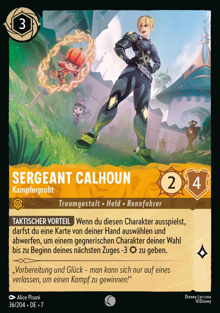 Sergeant Calhoun - Kampferprobt