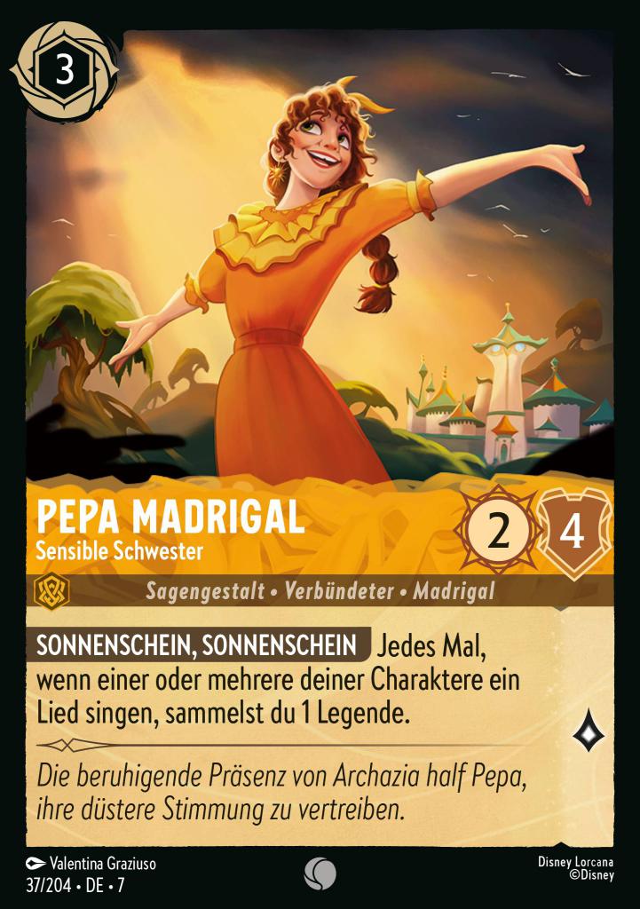 Pepa Madrigal - Sensible Schwester