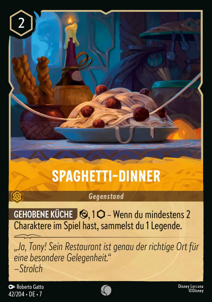 Spaghetti-Dinner