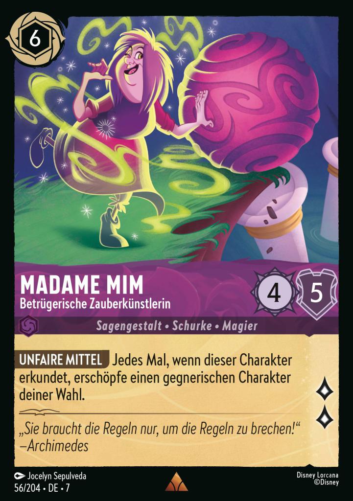 Madame Mim - Betrügerische Zauberkünstlerin