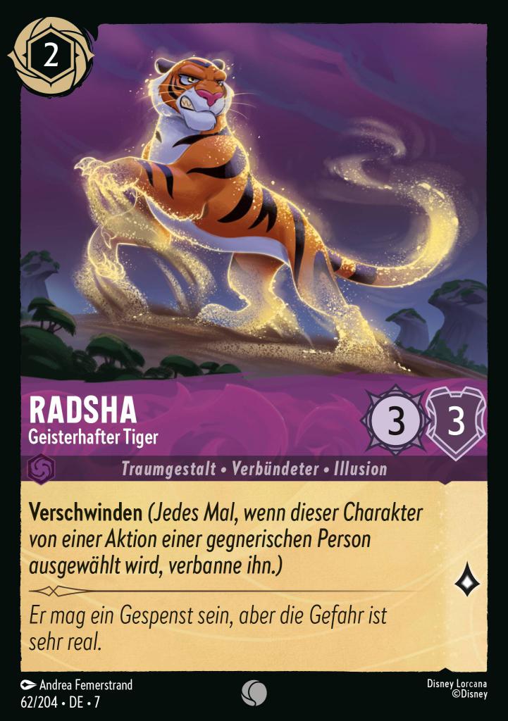 Radsha - Geisterhafter Tiger