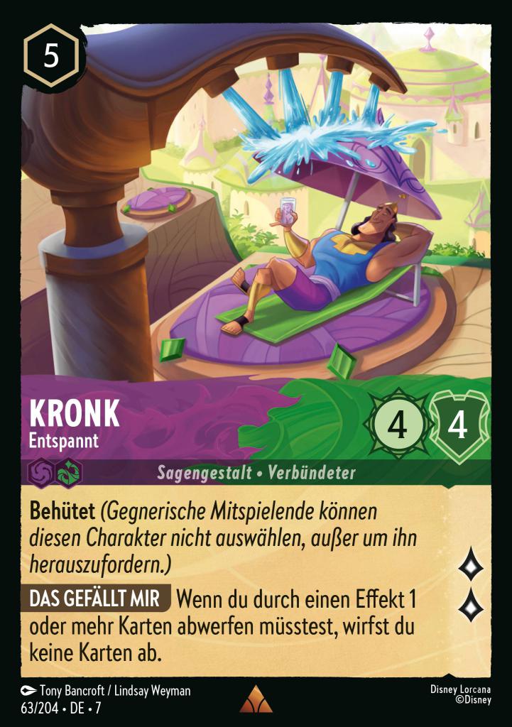 Kronk - Entspannt