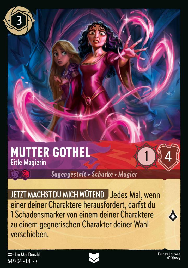 Mutter Gothel - Eitle Magierin