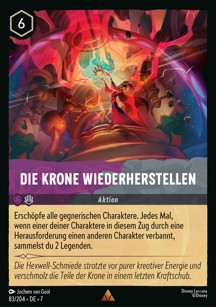 Die Krone wiederherstellen