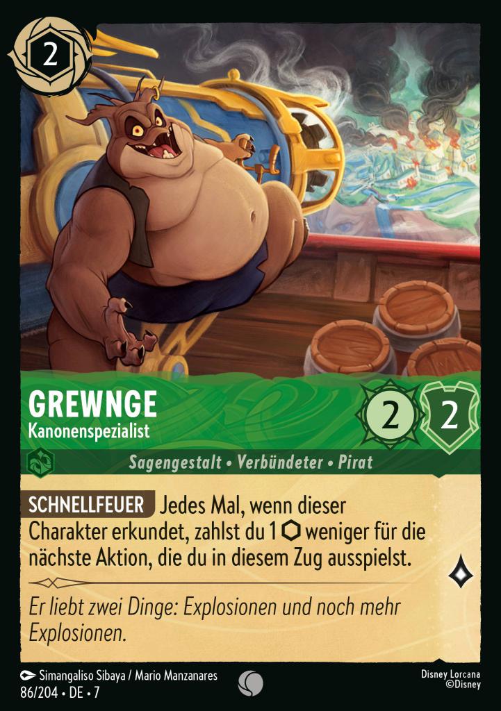 Grewnge - Kanonenspezialist