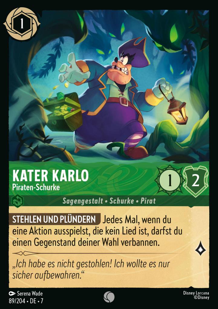 Kater Karlo - Piraten-Schurke