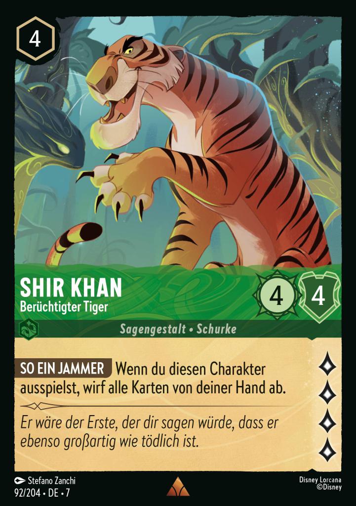 Shir Khan - Berüchtigter Tiger