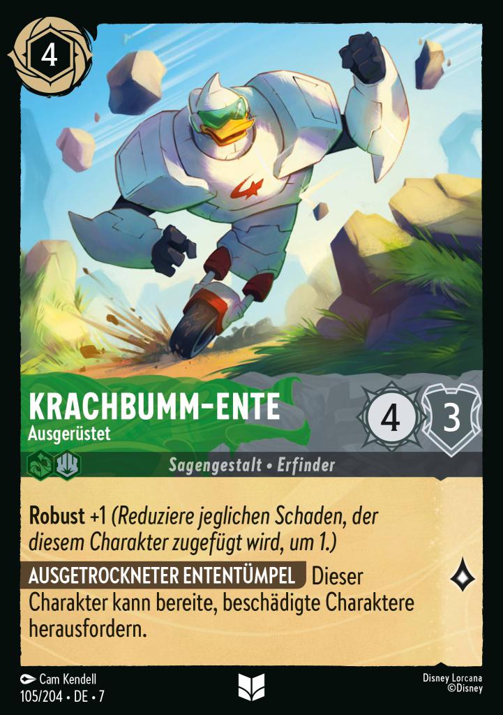 Krachbumm-Ente - Ausgerüstet