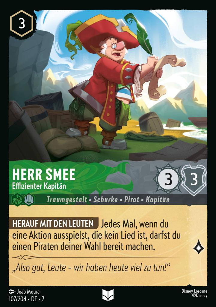 Herr Smee - Effizienter Kapitän