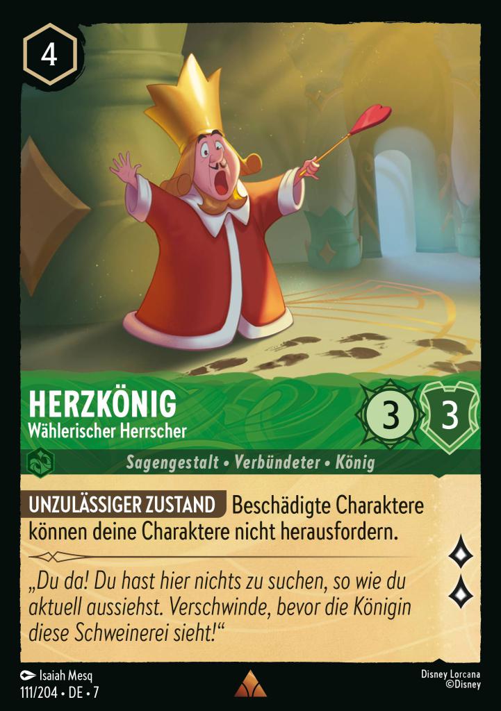 Herzkönig - Wählerischer Herrscher