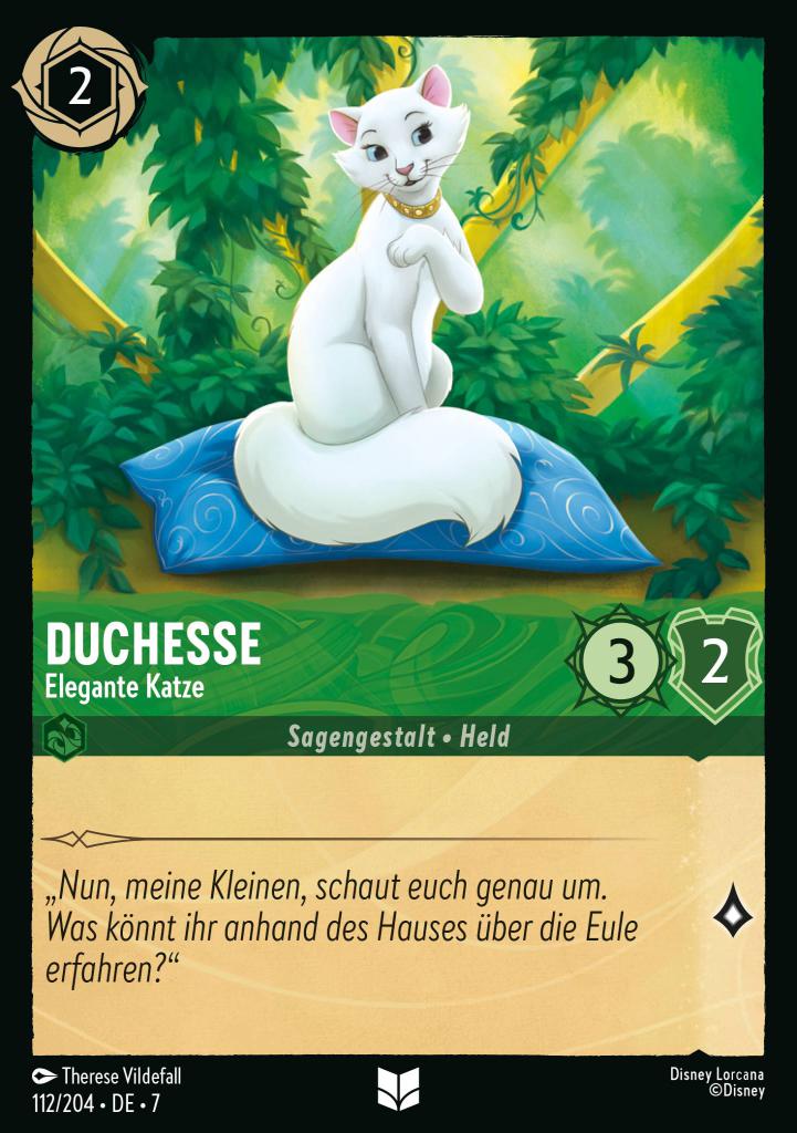 Duchesse - Elegante Katze