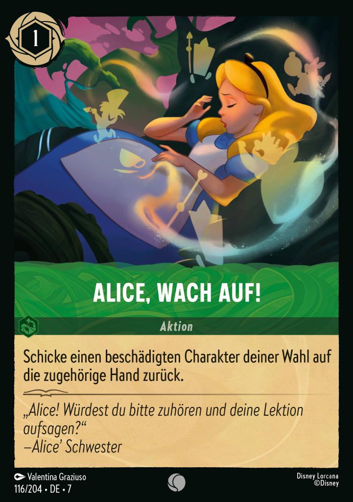 Alice, wach auf!