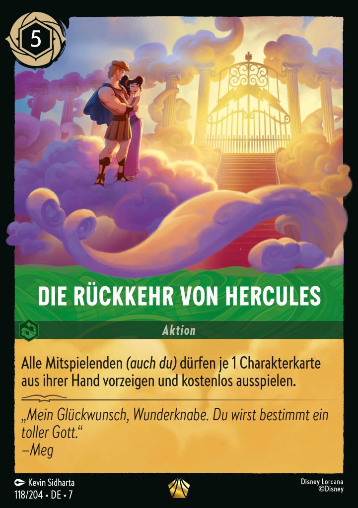 Die Rückkehr von Hercules
