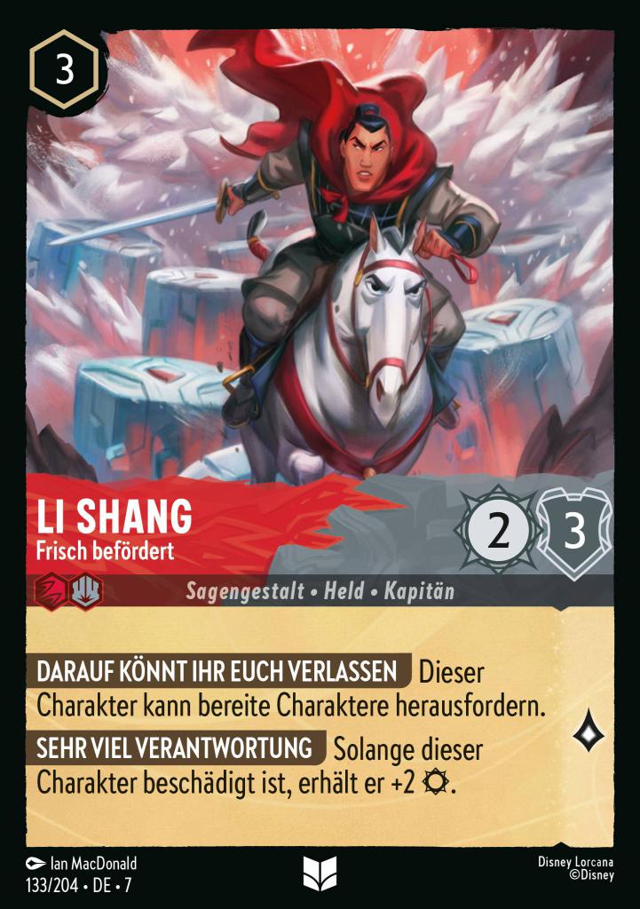 Li Shang - Frisch befördert