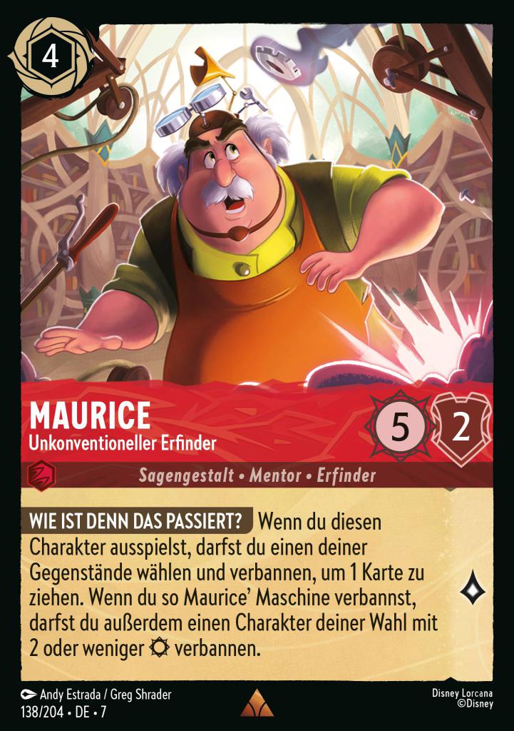 Maurice - Unkonventioneller Erfinder