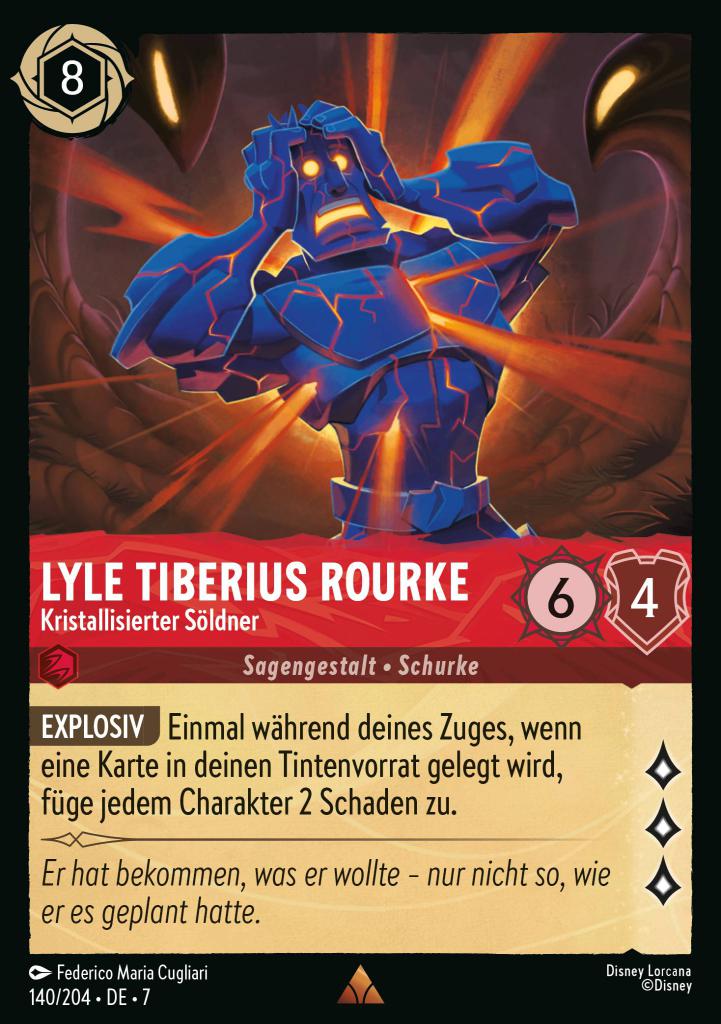 Lyle Tiberius Rourke - Kristallisierter Söldner