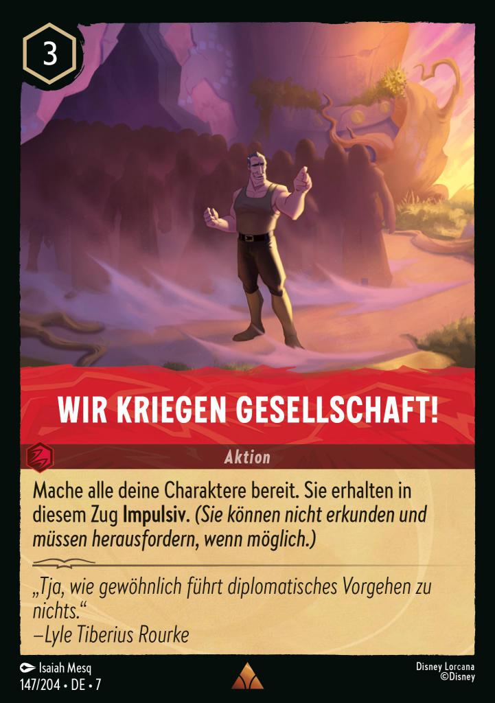 Wir kriegen Gesellschaft!
