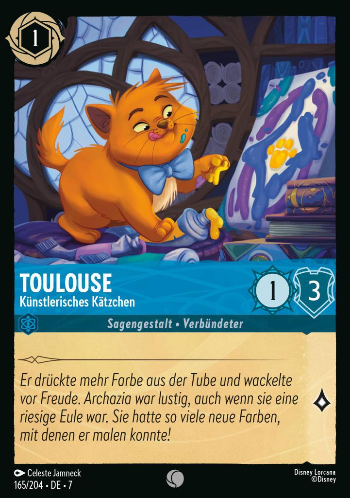 Toulouse - Künstlerisches Kätzchen